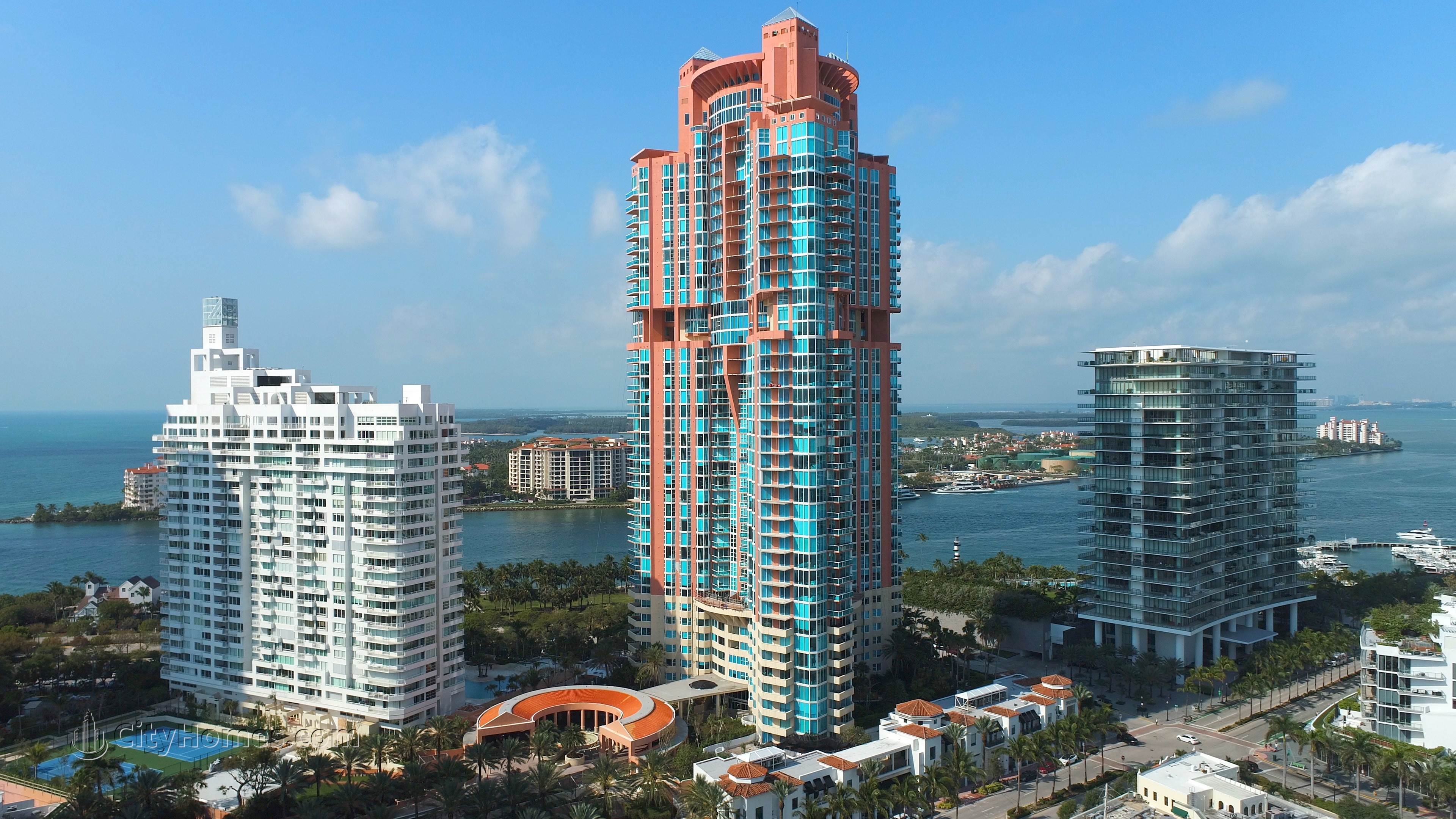 4. PORTOFINO TOWER building at 300 S Pointe Drive, Miami Beach, FL 33139
