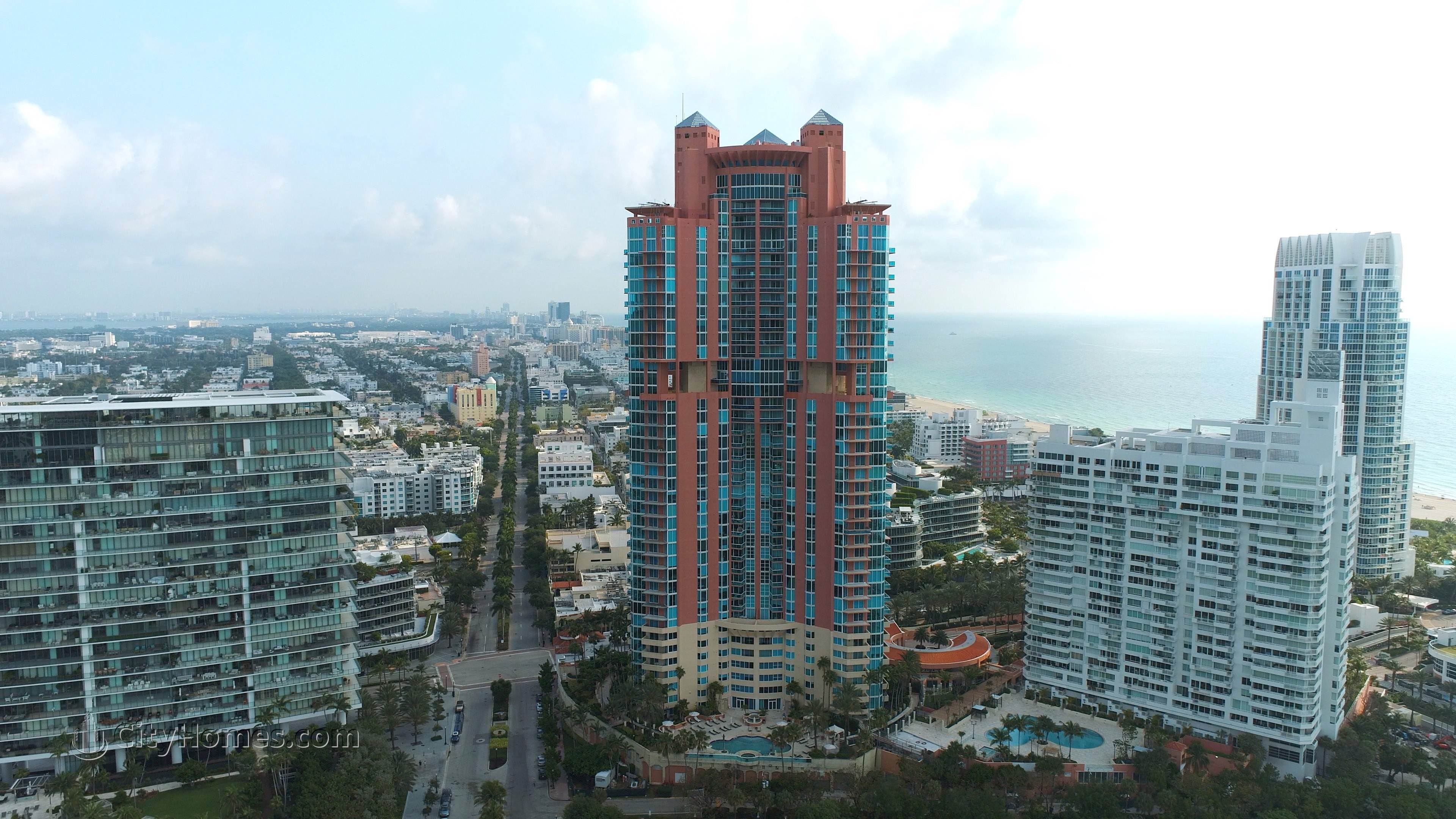 PORTOFINO TOWER building at 300 S Pointe Drive, Miami Beach, FL 33139