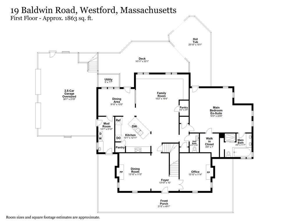 39. Single Family for Sale at Westford, MA 01886
