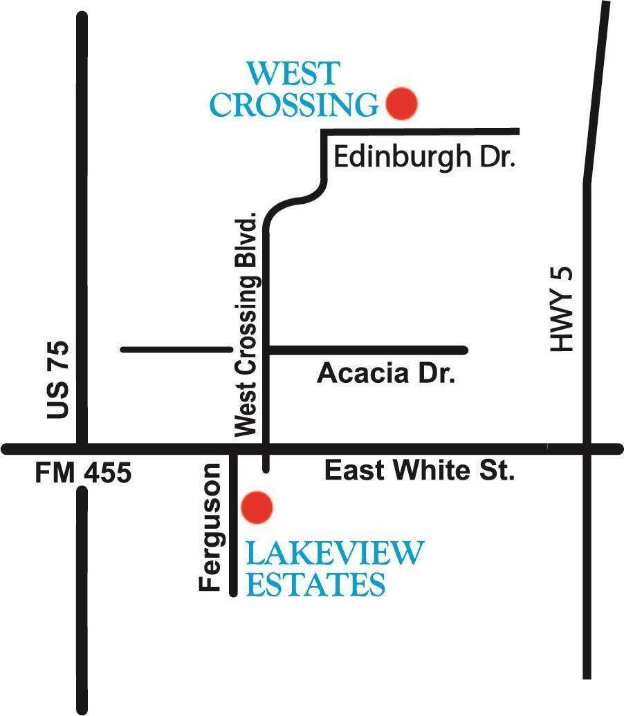 West Crossing building at 809 Twin Pine Court, Anna, TX 75409
