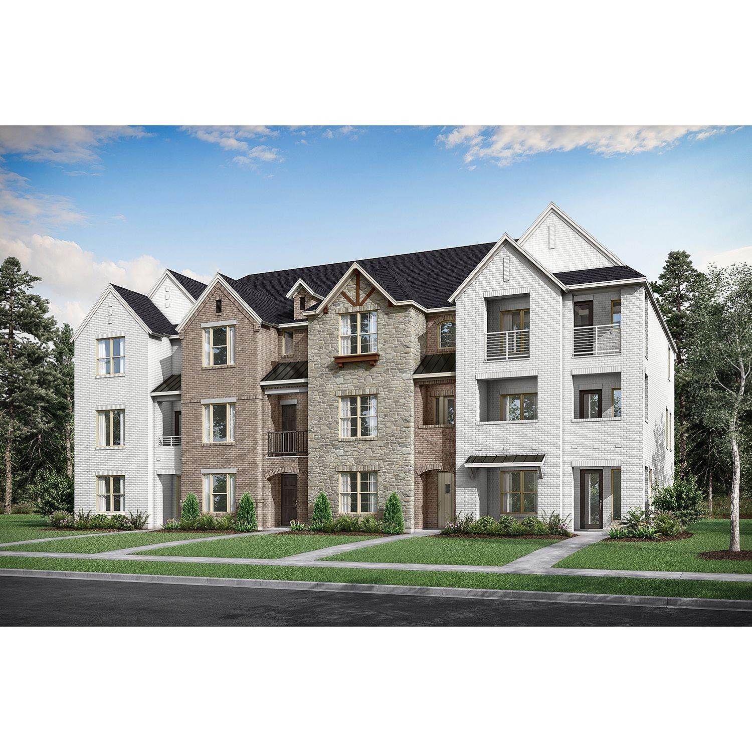 6. Wade Settlement Townhomes building at 4269 Willow Pond Drive, Frisco, TX 75034