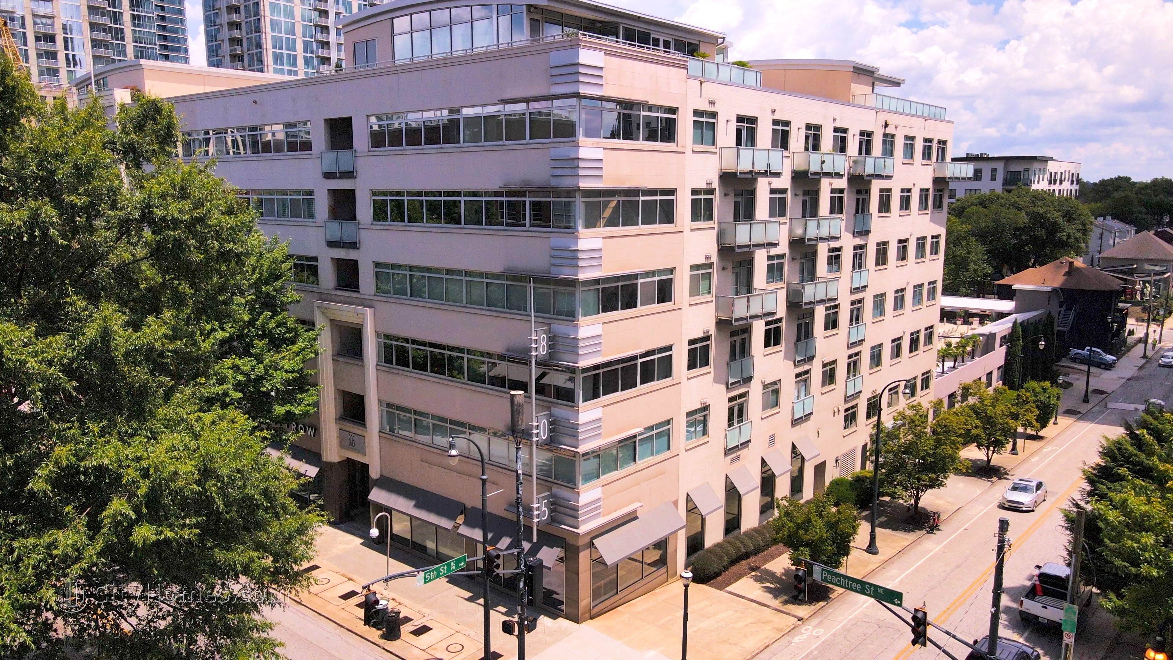 Gebäude bei 805 Peachtree St NE, Greater Midtown, Atlanta, GA 30308