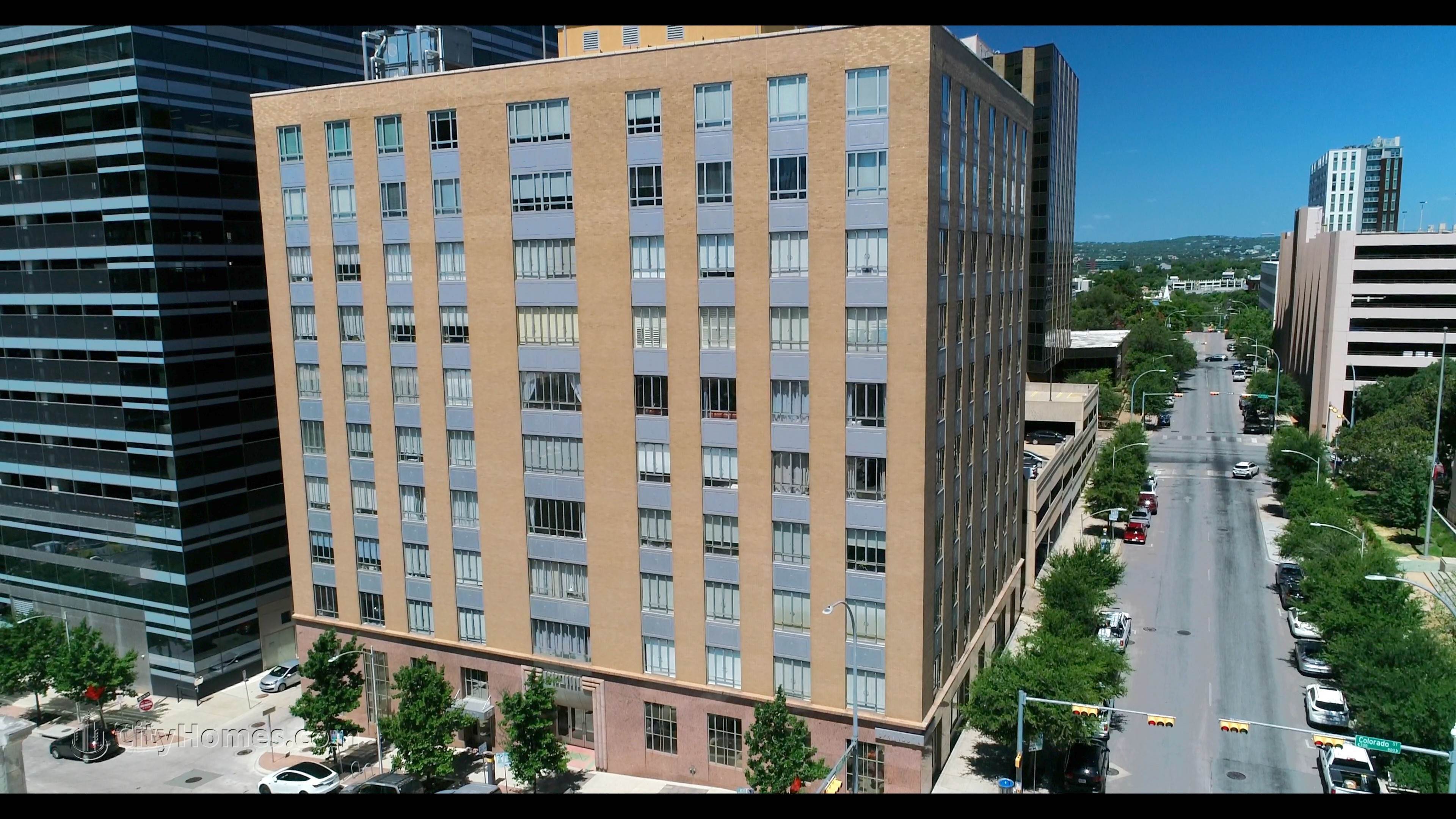 6. Brown Building建於 710 Colorado St, Downtown Austin, Austin, TX 78701