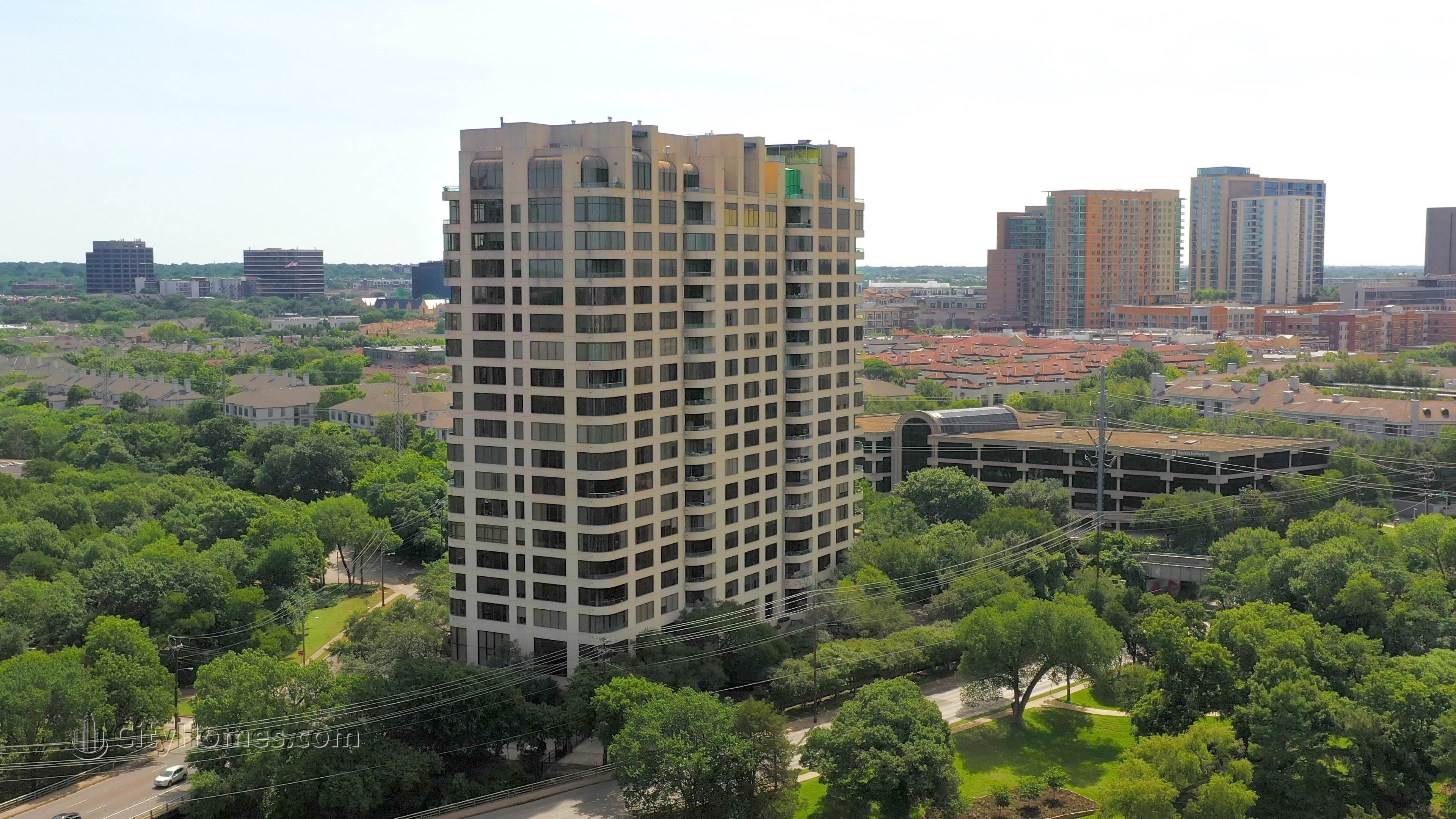 3. The Claridge Condominiums gebouw op 3510 Turtle Creek Blvd, Turtle Creek, Dallas, TX 75219