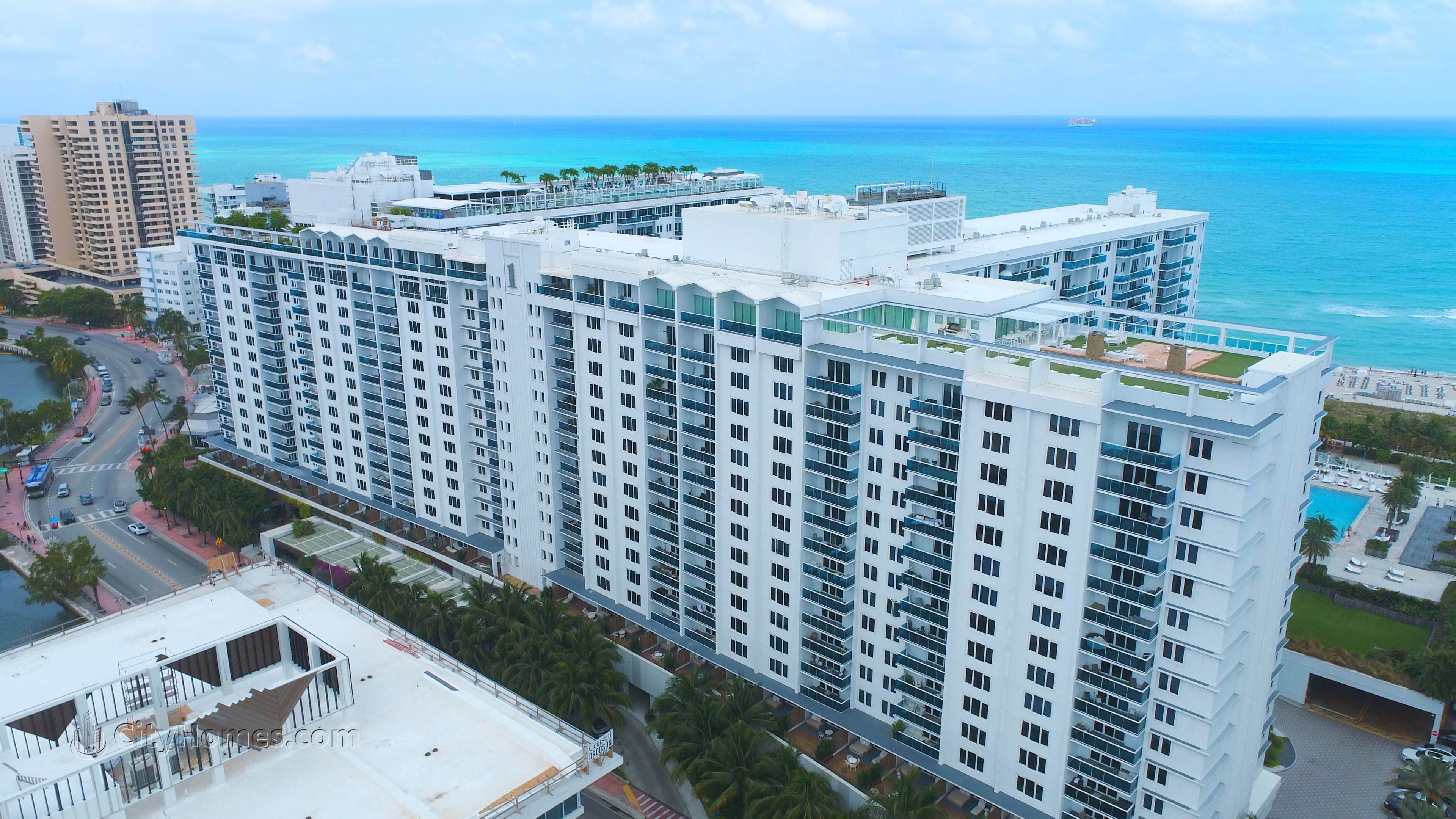 1 HOTEL & HOMES gebouw op 102 24th Street, Mid Beach, Miami Beach, FL 33139