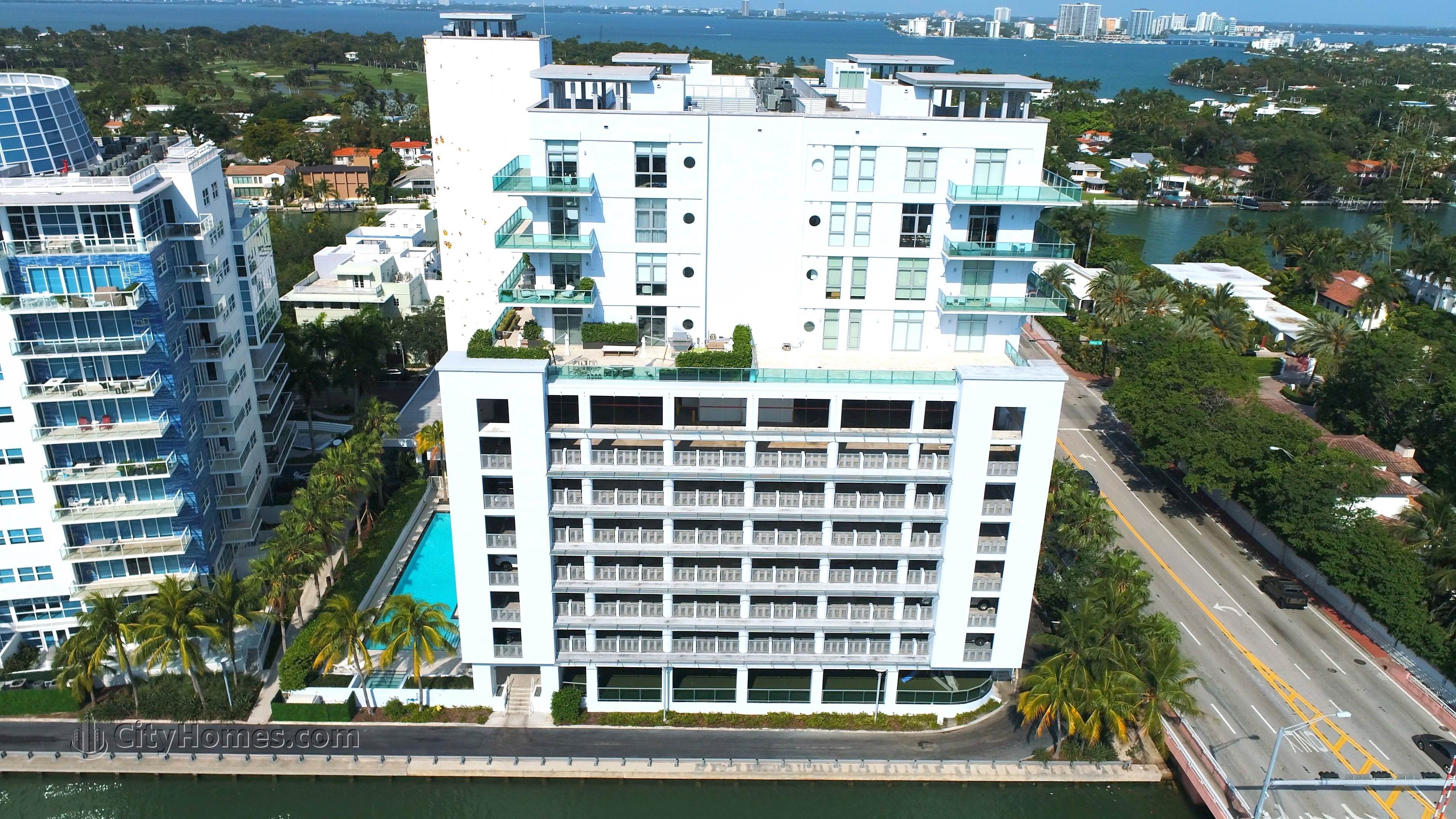 AQUA ALLISON ISLAND - SPEAR BUILDING byggnad vid 6103 Aqua Avenue, La Gorce, Miami Beach, FL 33141