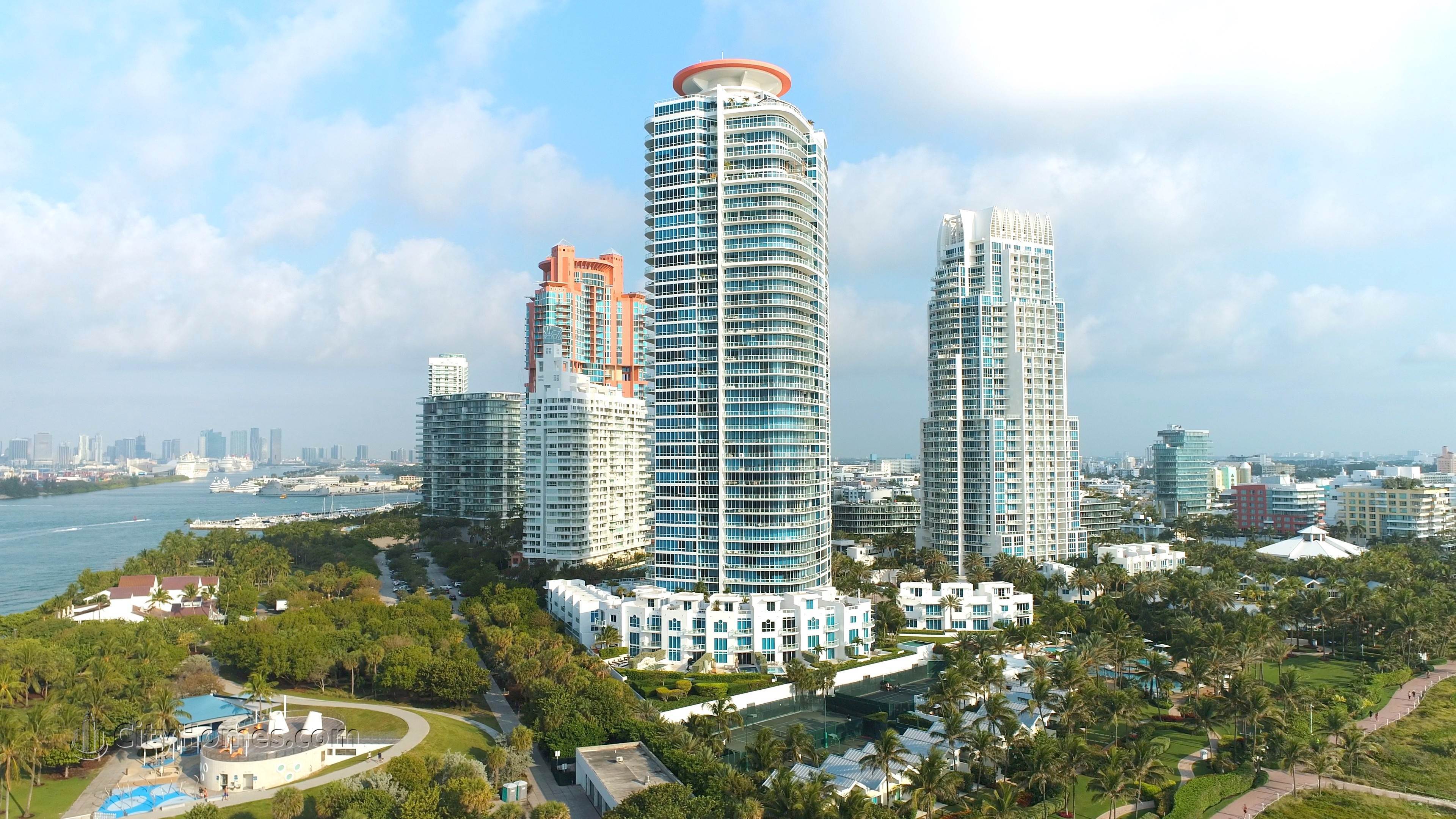 2. CONTINUUM SOUTH TOWER byggnad vid 100 S Pointe Dr., Miami Beach, FL 33139