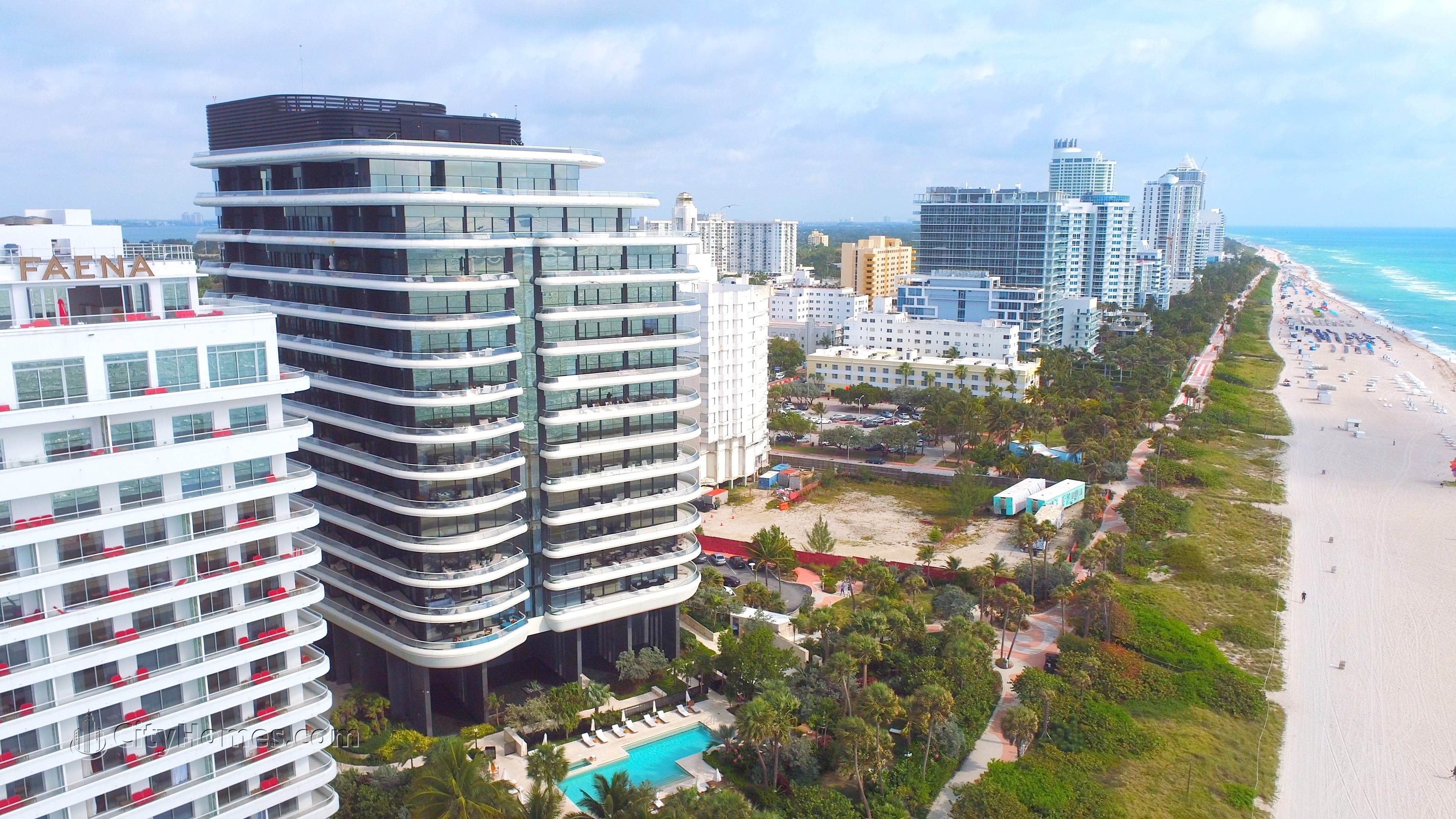 FAENA HOUSE MIAMI BEACH byggnad vid 3315 Collins Avenue, Mid Beach, Miami Beach, FL 33140