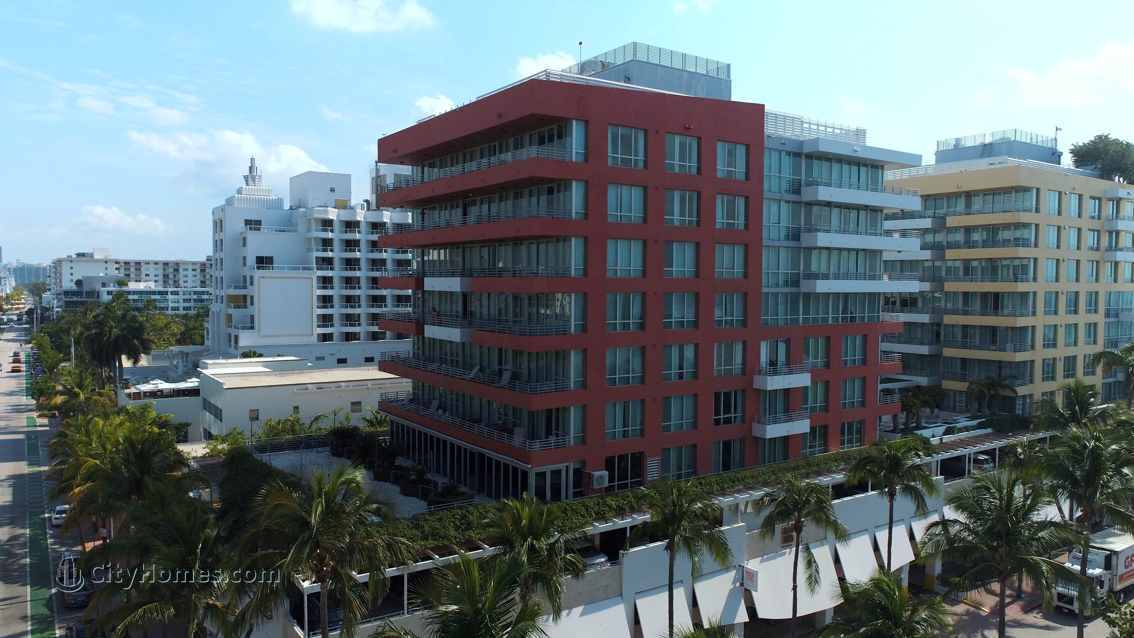 HILTON BENTLEY BEACH byggnad vid 101 Ocean Drive, Miami Beach, FL 33139