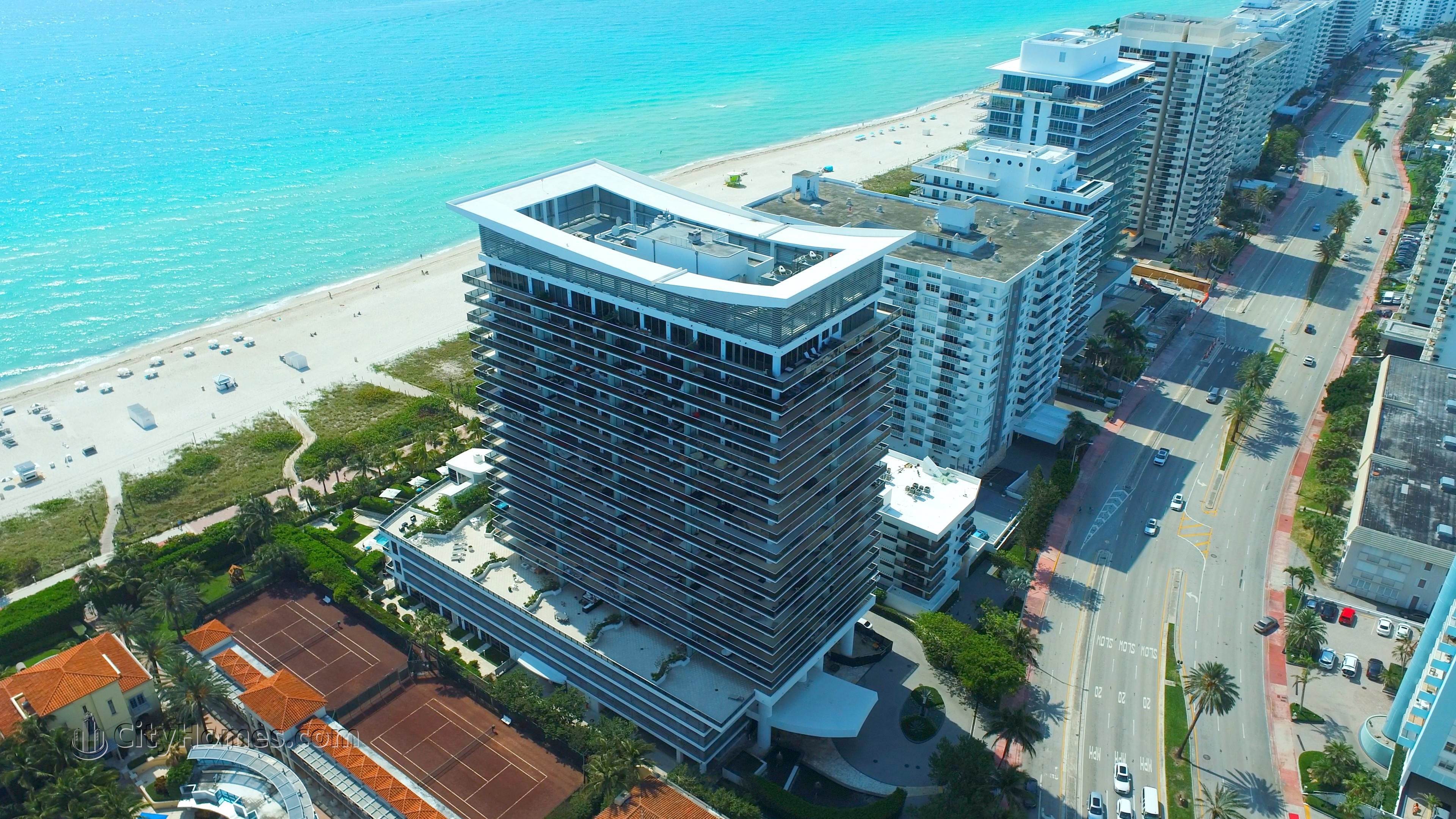 MEI CONDOMINIUM gebouw op 5875 Collins Avenue, Miami Beach, FL 33140