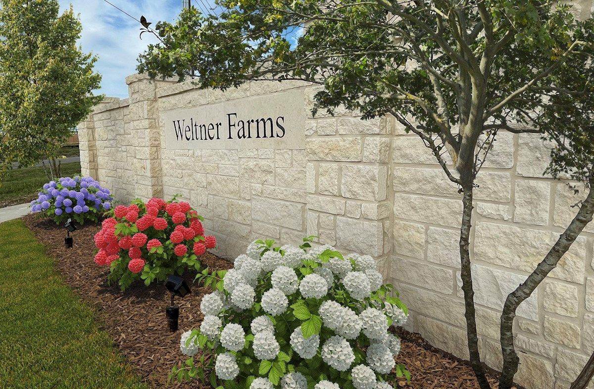 Weltner Farms gebouw op 1615 Bartlett Square, New Braunfels, TX 78130