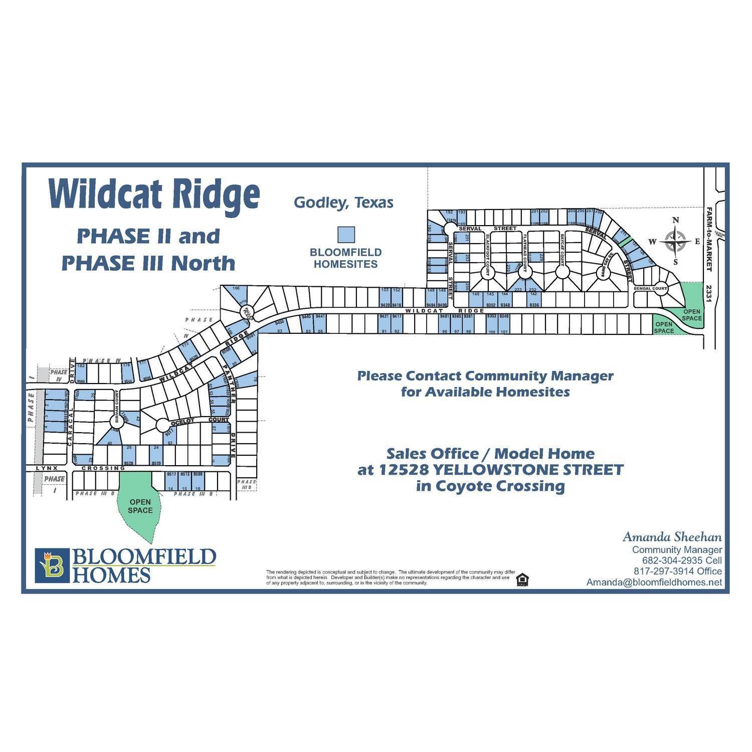 12528 Yellowstone Street, Godley, TX 76044에 Wildcat Ridge 건물