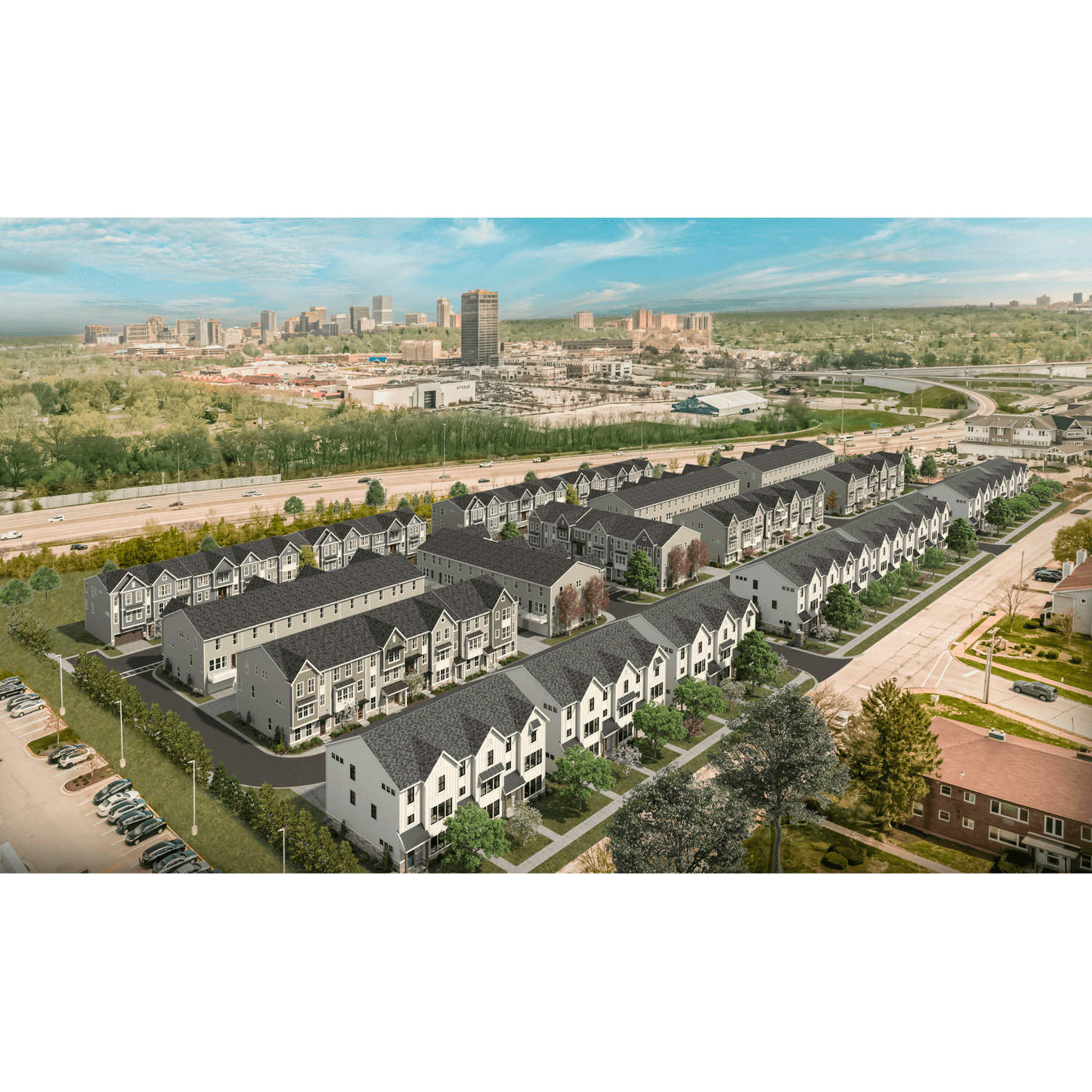 2. Gateway Heights xây dựng tại Eager Road, St. Louis, MO 63144