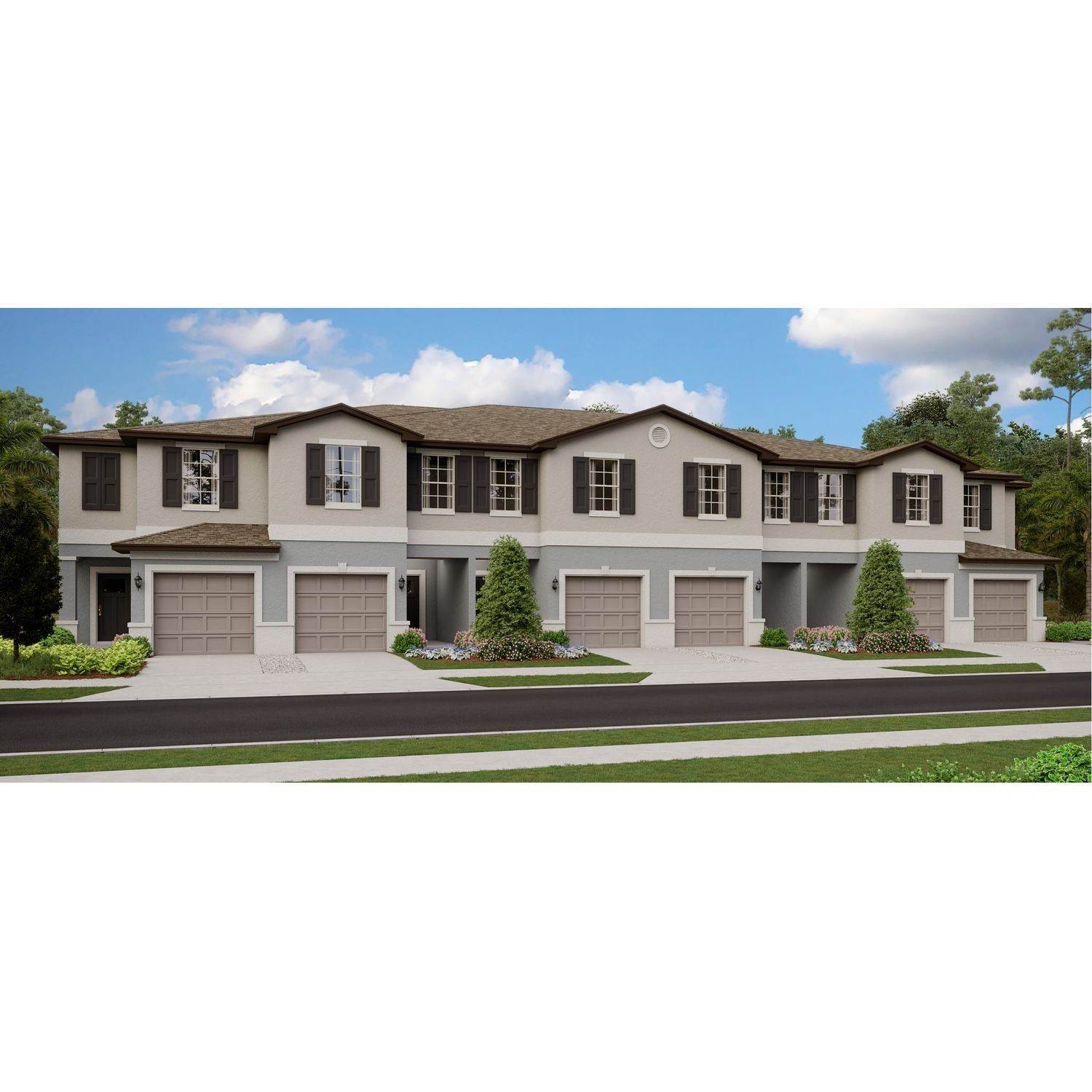 3. Townes at Lake Thomas - The Townhomes bâtiment à 21415 Darter Road, Land O' Lakes, FL 34638
