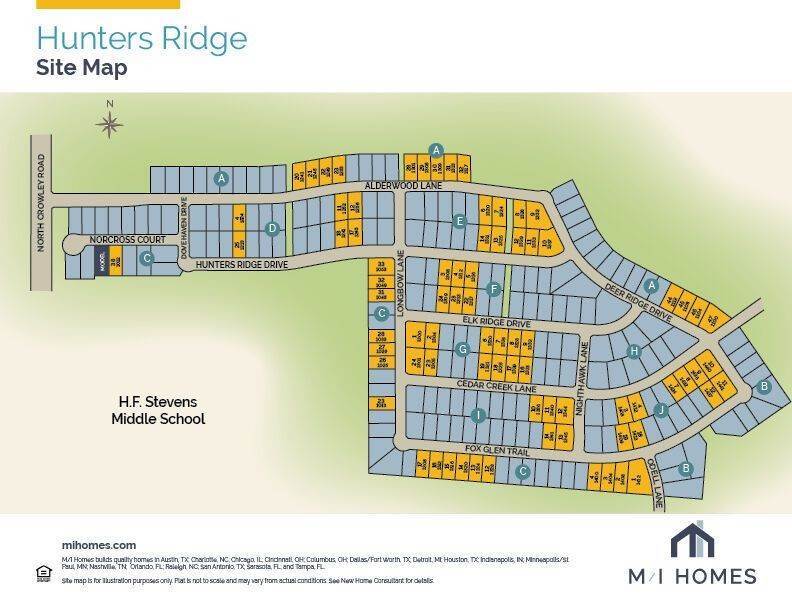 Hunters Ridge建于 1008 Norcross Court, 克罗利, TX 76036