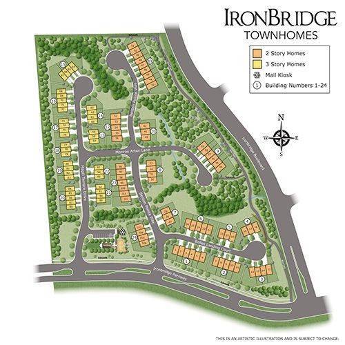 2. IronBridge Townhomes edificio a 6557 Bolles Landing Ct, Chester, VA 23831