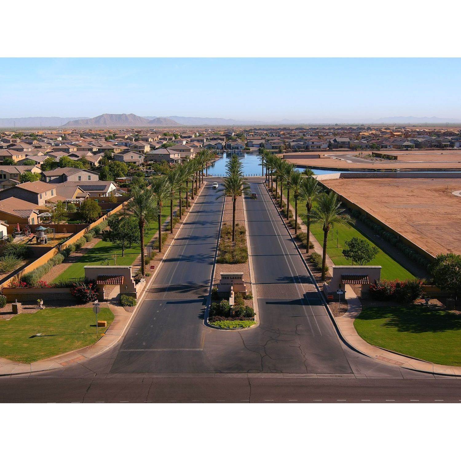 24. Villas at The Lakes at Rancho El Dorado byggnad vid 21780 N Lynn Street, Maricopa, AZ 85138