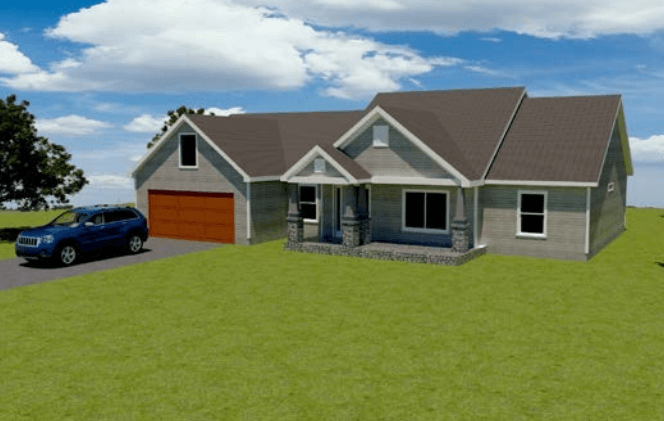 單親家庭 為 出售 在 Quality Family Homes, Llc - Build On Your Lot Gain Gainesville, FL 32608