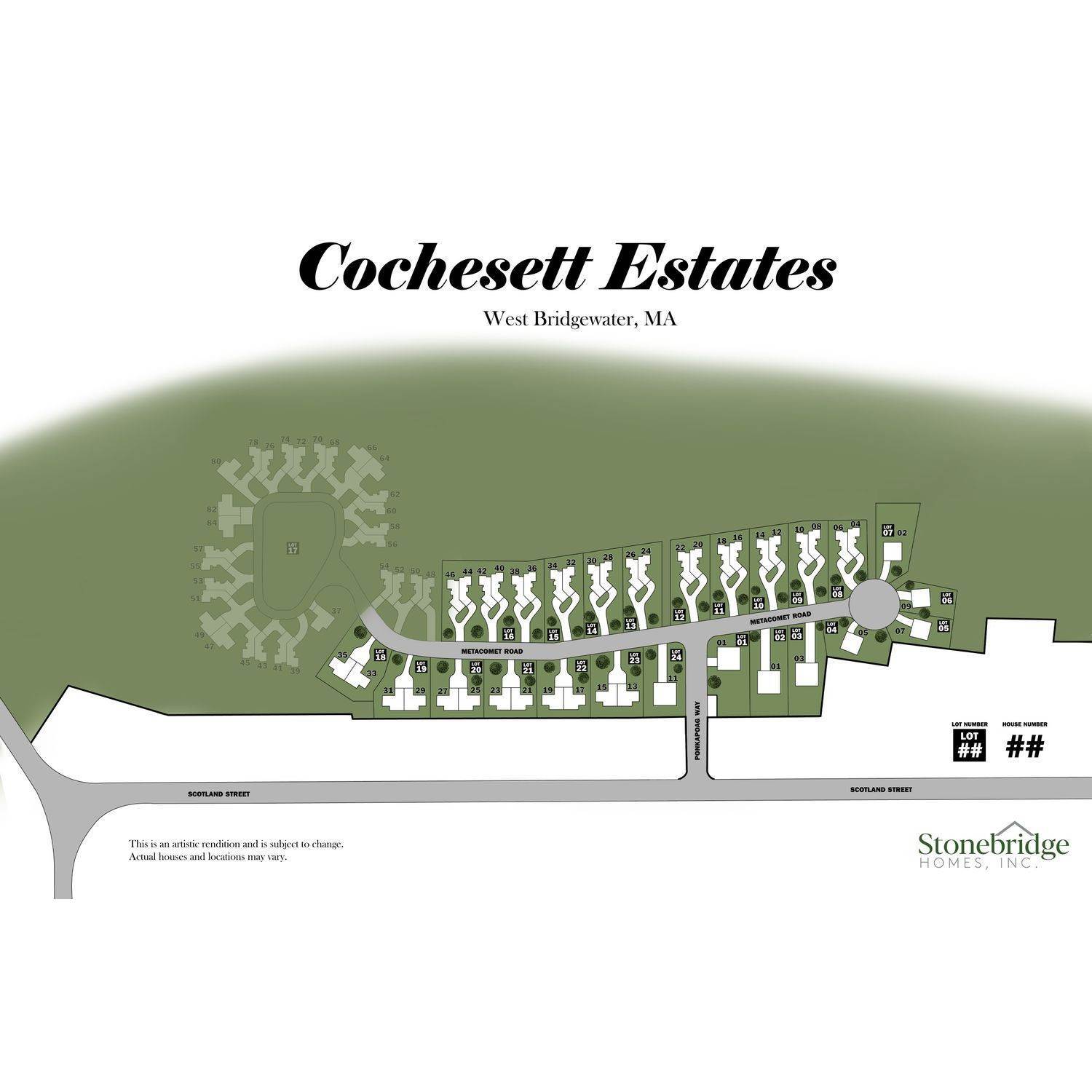 3. Cochesett Estates建于 16 Metacomet Road, West Bridgewater, MA 02379