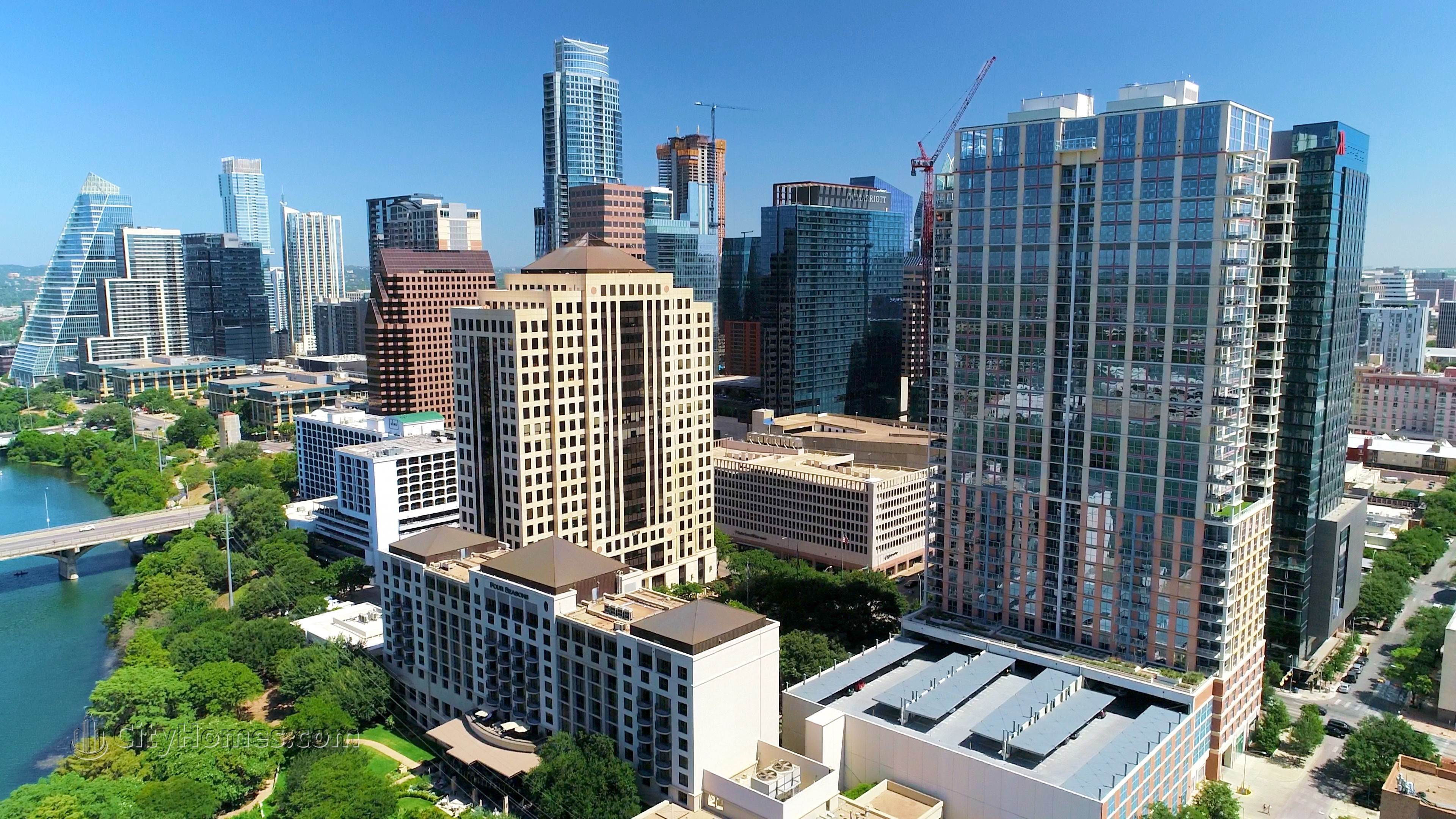 Four Seasons Residences xây dựng tại 98 San Jacinto Blvd, Downtown Austin, Austin, TX 78701