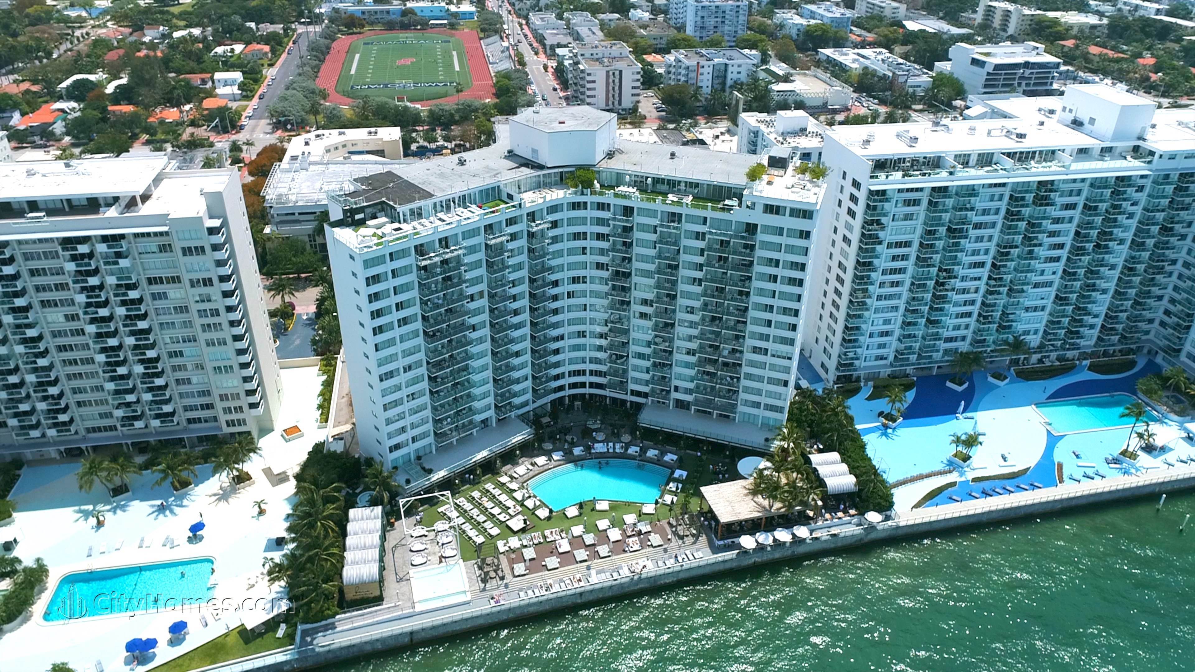MONDRIAN SOUTH BEACH Gebäude bei 1100 West Avenue, Flamingo / Lummus, Miami Beach, FL 33139