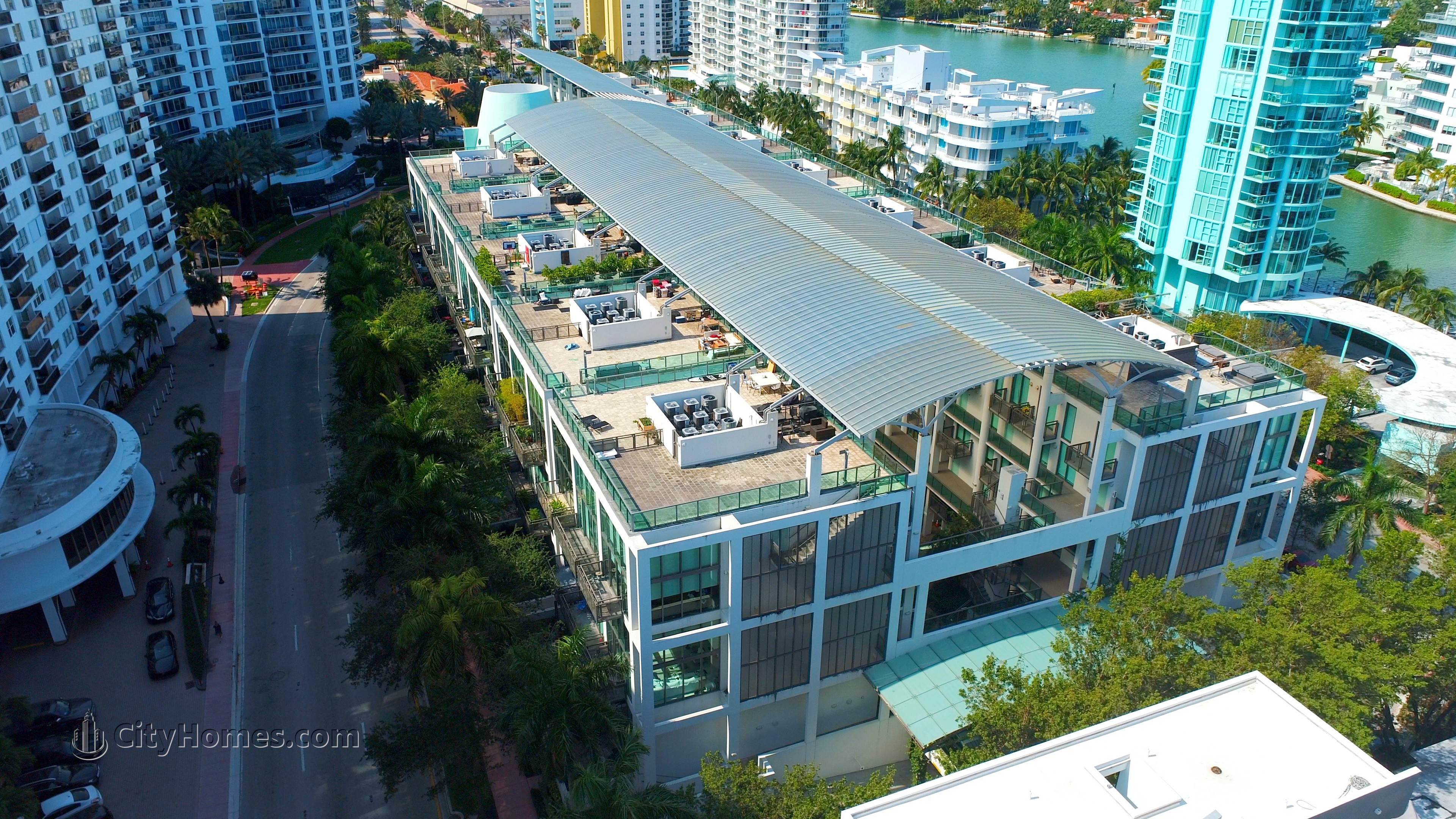 TERRA BEACHSIDE VILLAS building at 6000 Collins Avenue, Millionaires Row, Miami Beach, FL 33140