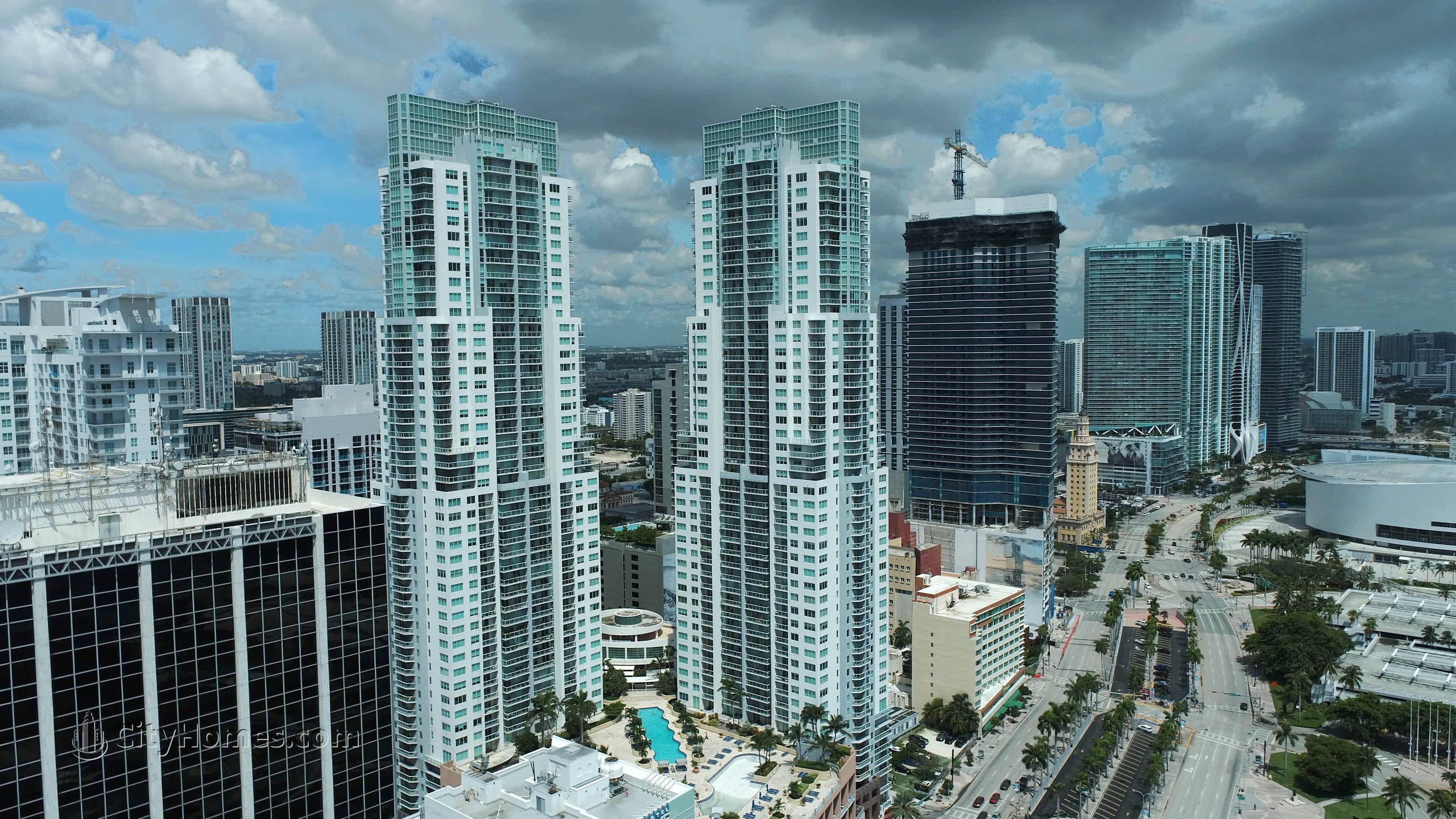 Vizcayne South byggnad vid 253 NE 2nd Street, Downtown Miami, Miami, FL 33132
