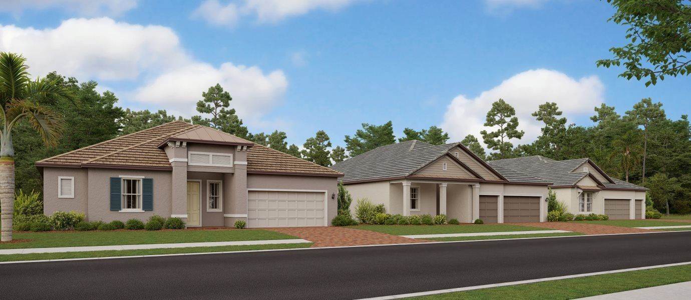 Angeline Active Adult - Active Adult Estates xây dựng tại 11342 Flora Crew Ct, Land O' Lakes, FL 34638