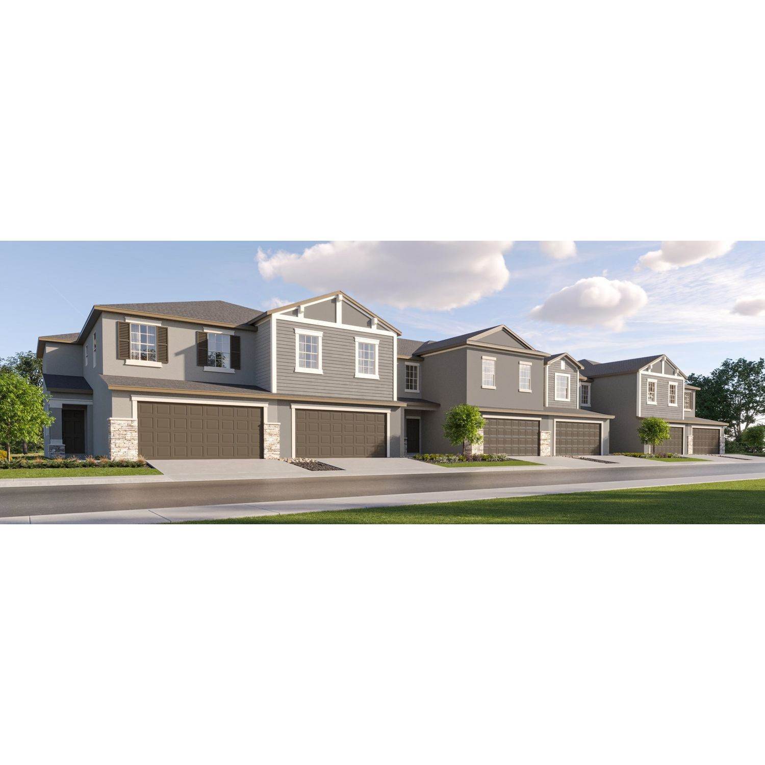 Angeline - The Townhomes здание в 17516 Nectar Flume Drive, Land O' Lakes, FL 34638