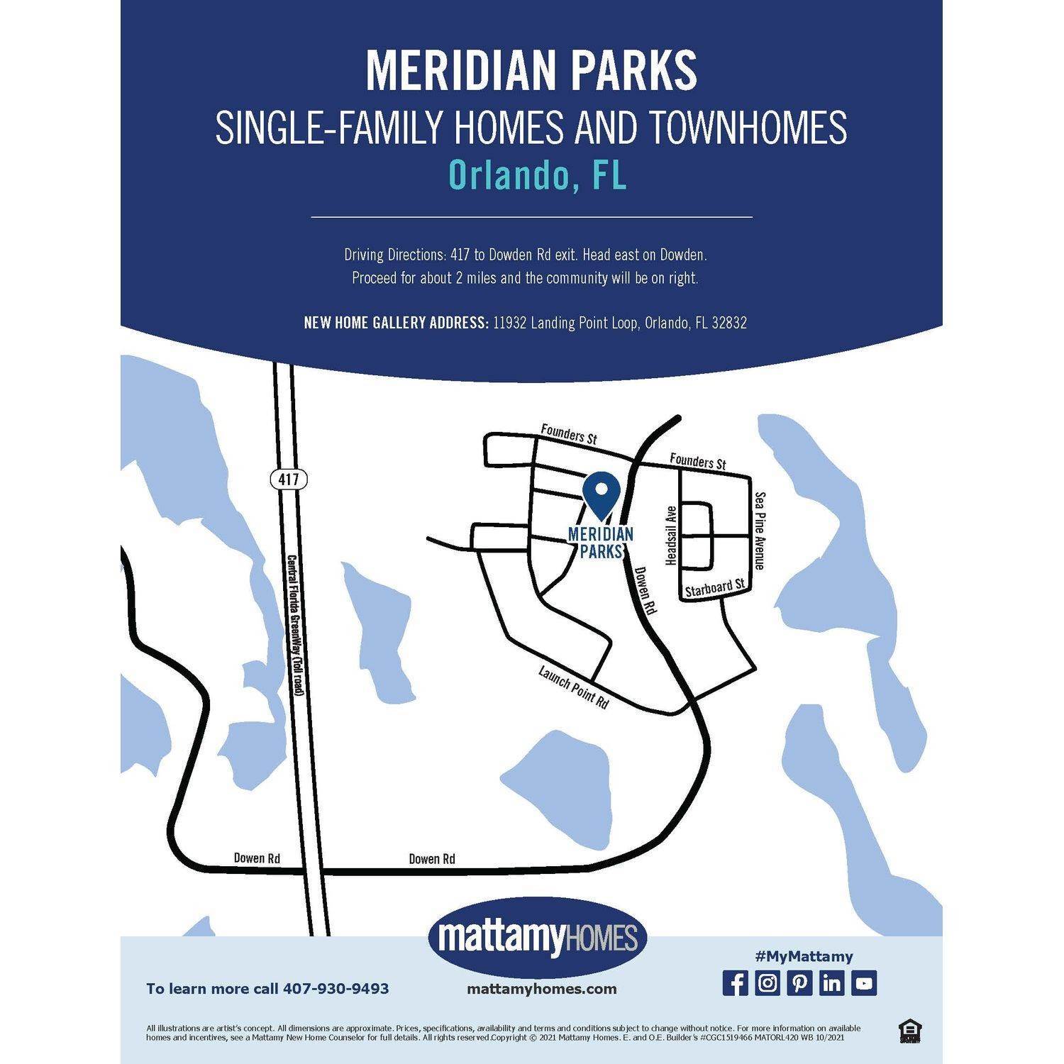 Meridian Parks gebouw op 12471 Shipwatch Street, Orlando, FL 32832