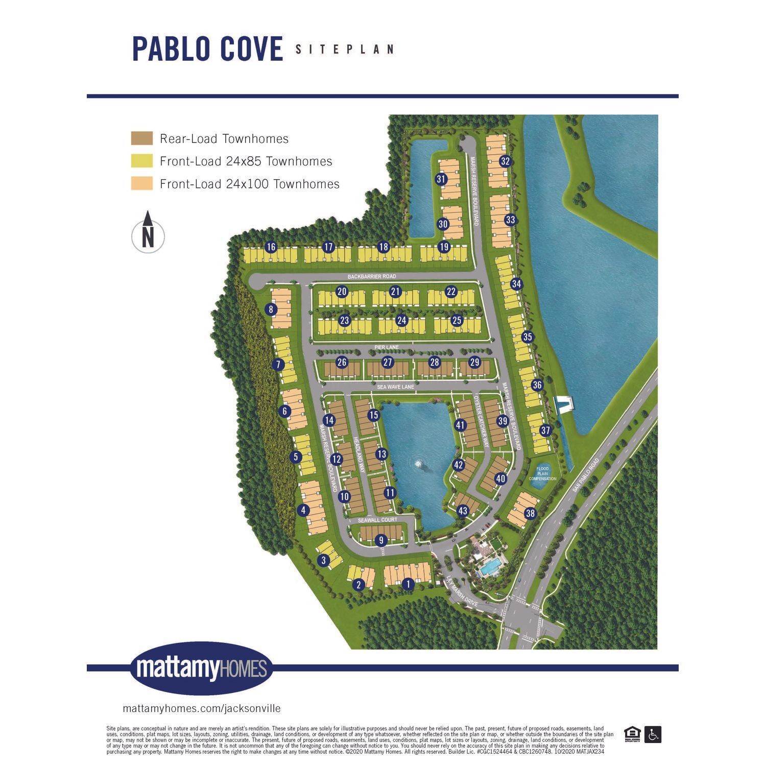 Pablo Cove建於 3573 Marsh Reserve Blvd., Jacksonville, FL 32224
