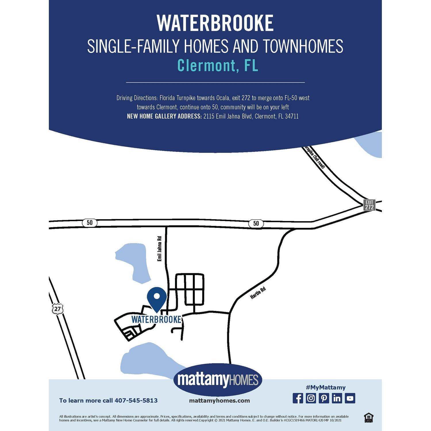 30. Waterbrooke byggnad vid 3029 Ambersweet Place, Clermont, FL 34711