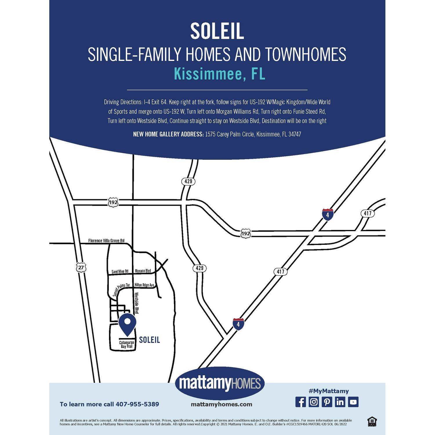 Soleil建於 1114 Turquoise Waves Cove, Kissimmee, FL 34747