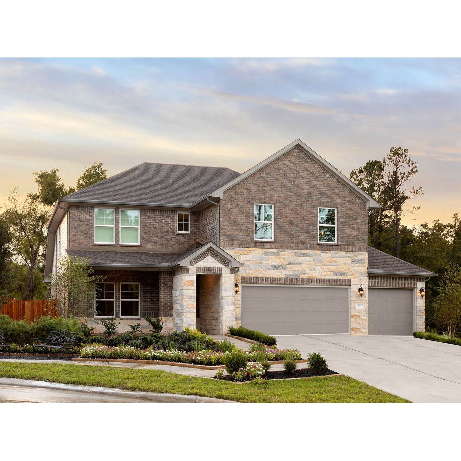 Pine Lake Cove - Classic Series xây dựng tại 131 Grove Terrace Court, Montgomery, TX 77356