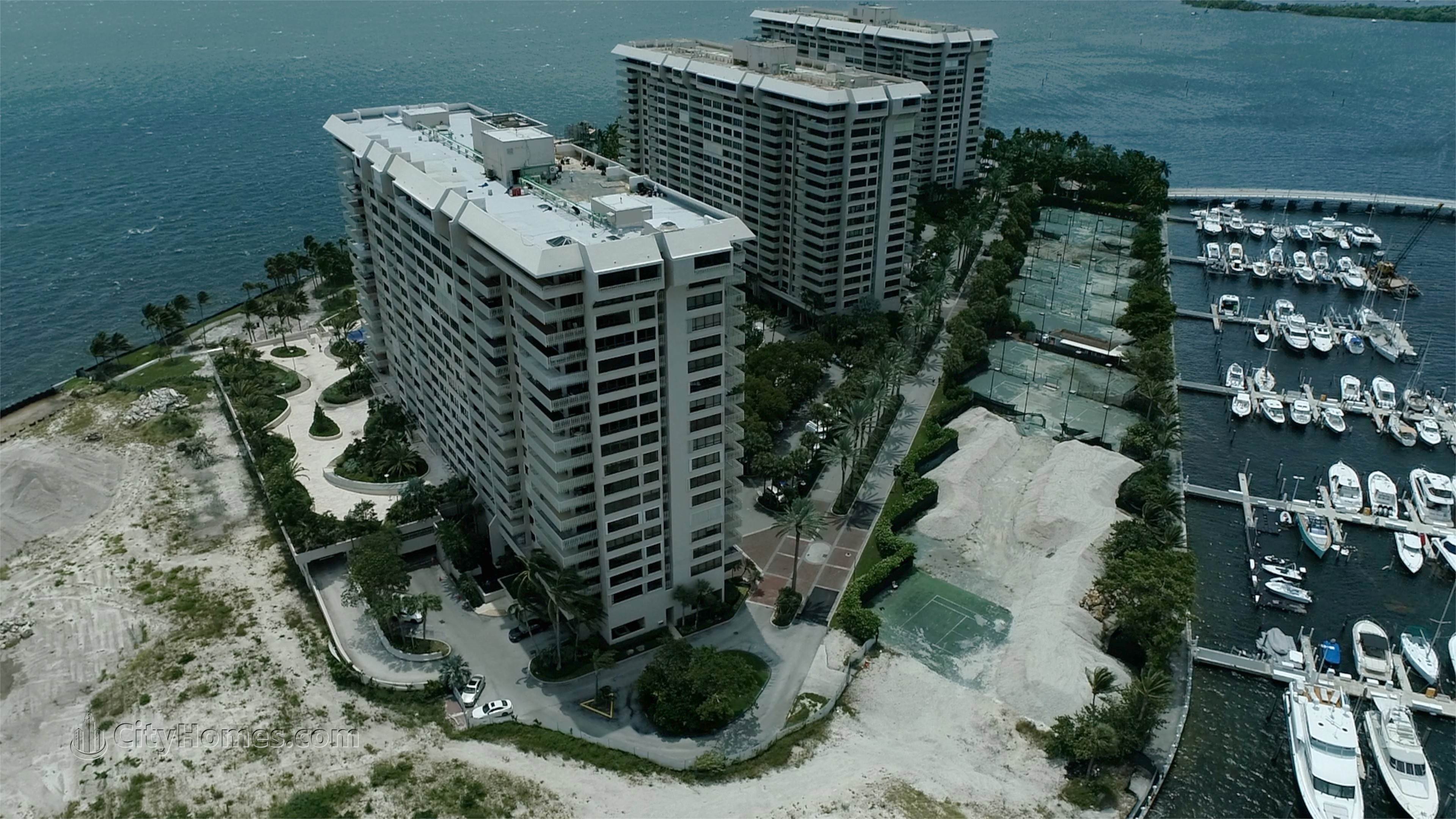 2. The Markers Grove Isle building at 4 Grove Isle Drive, Miami, FL 33133