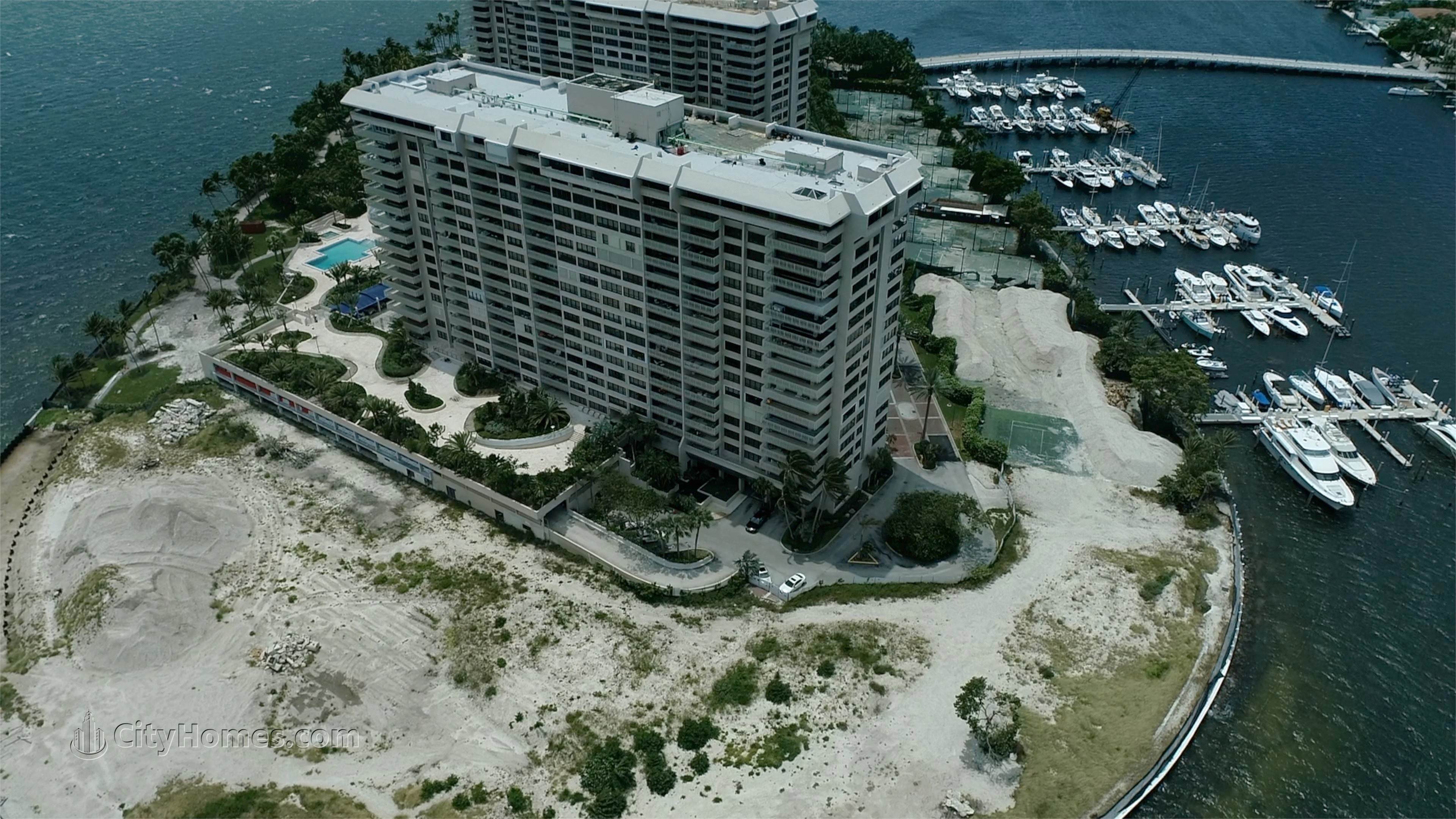 4. The Markers Grove Isle building at 4 Grove Isle Drive, Miami, FL 33133