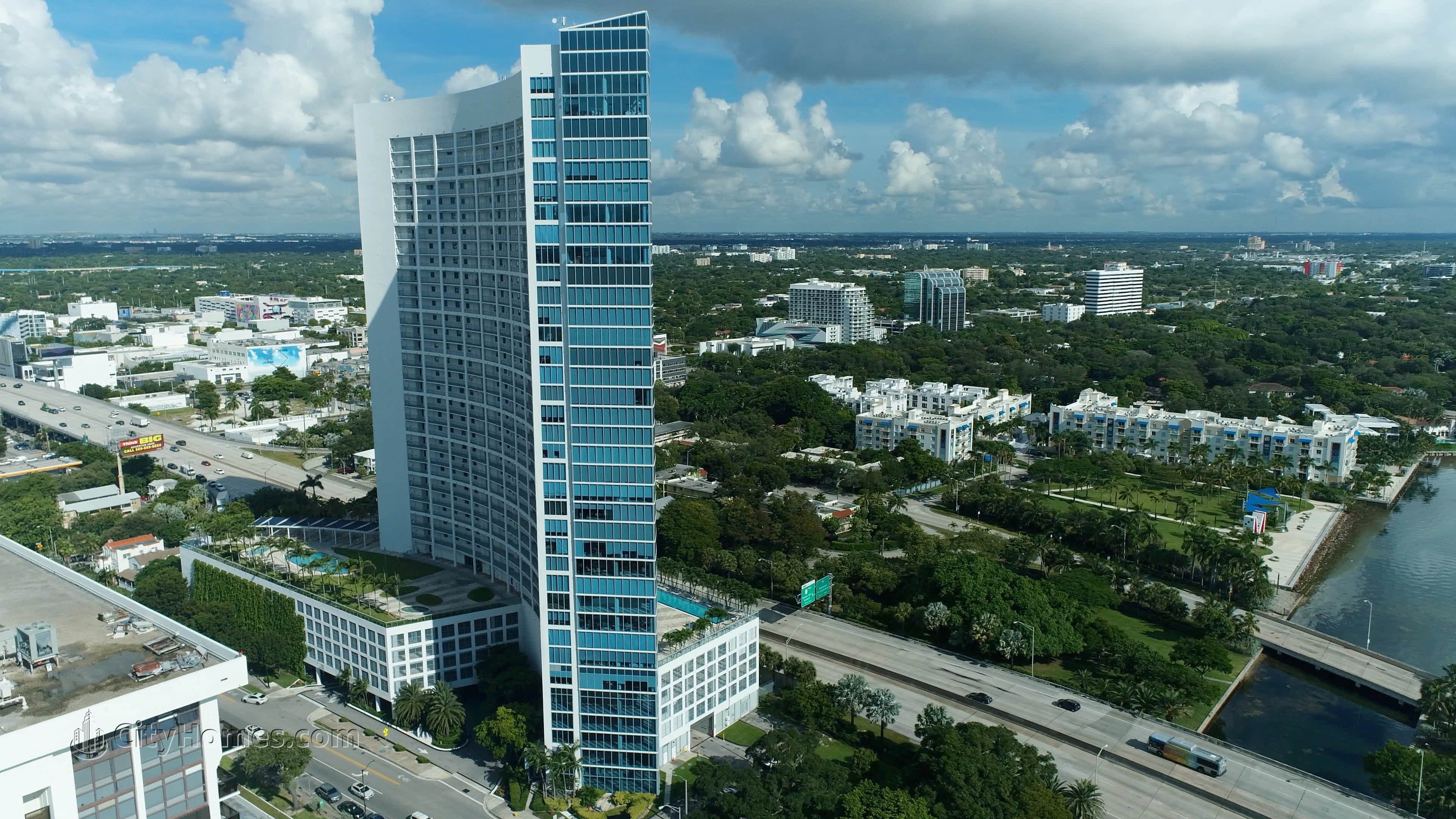 6. Blue building at 601 NE 36th St, Edgewater, Miami, FL 33137